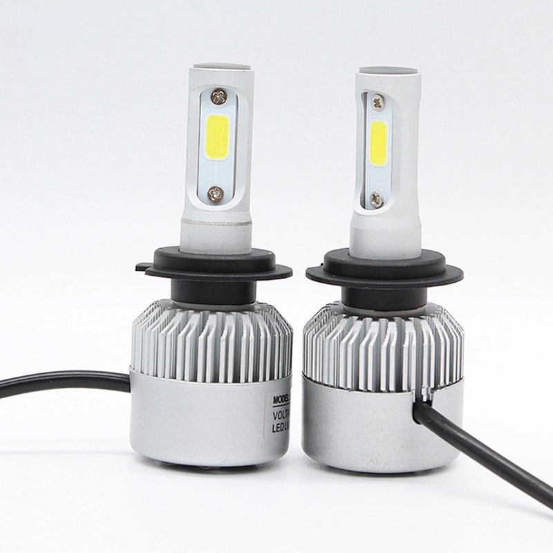 All In One Led Car Headlight S2 H1 H3 H4 H7 H8 H11 With Fan