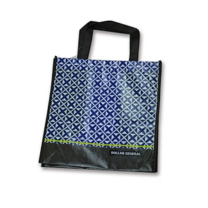 China promotional laminated pp non woven shopping plastic saree bag