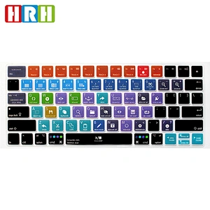 Waterproof Ableton Live Custom shortcuts skin oem hotkeys keyboard covers Silicone Keyboard Protective Film For magic
