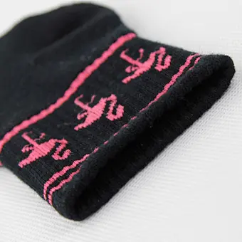 women's fashion cotton design athletic skateboard socks custom