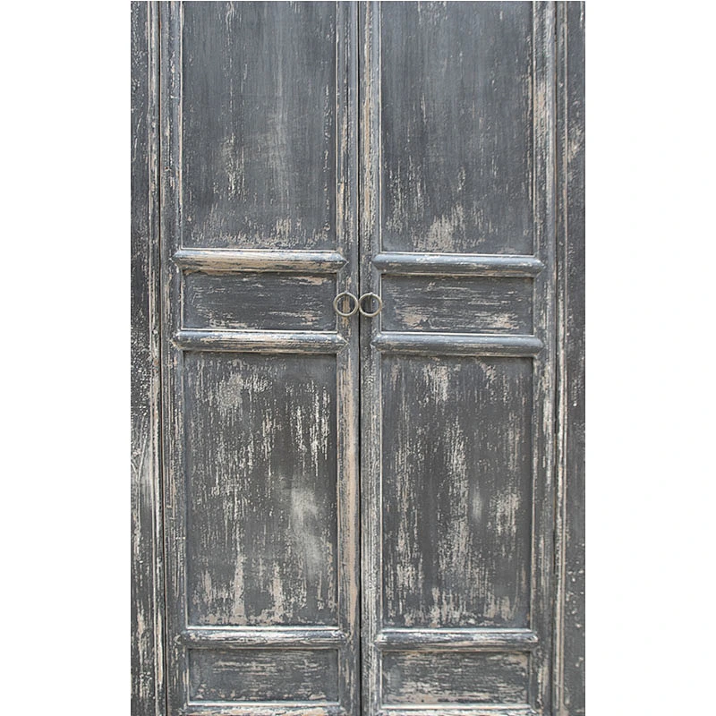 wholesale vintage oriental distressed shabby chic old door new frame bedroom wardrobe furniture