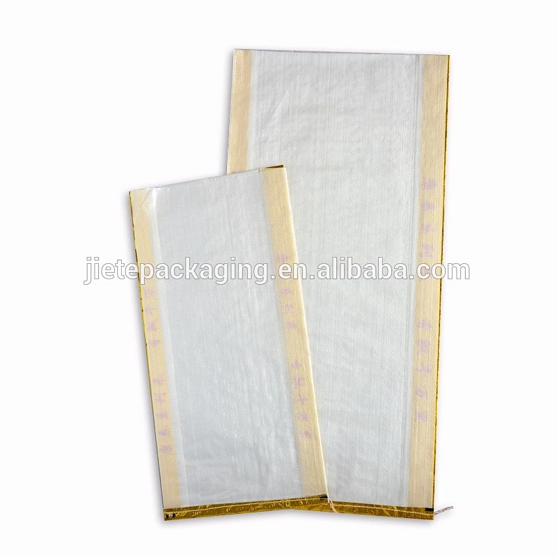 Polypropylene plastic food packaging Thai jasmine rice bags 25kg for sale