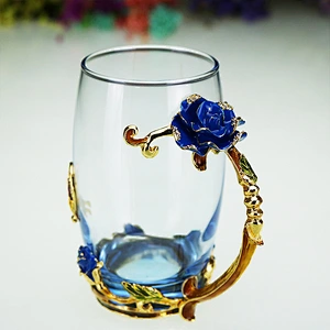2019 luxury glass coffee cup 3d souvenir mug glass tumbler