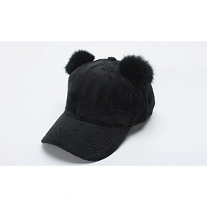 New sport hats customized cap warmly winter girls baseball cap with ear flaps