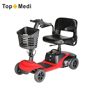 Best Selling Handicapped Electric Elderly Mobility Scooter With Headlight And Storage Basket