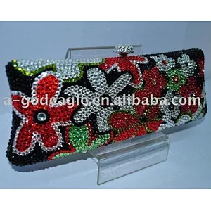 Unique crystal clutch bag G20254
