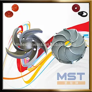 Sand casting iron slurry pump parts