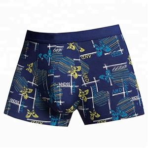 China supplier OEM brand men's boxers and men's underwear