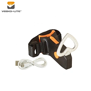 USB Bicycle LED Light Flash Light  2018 Newest Hot Seller Red Heart Light Rechargeable