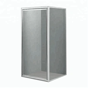 Square Simple Shower Cabin Custom Shower Enclosure