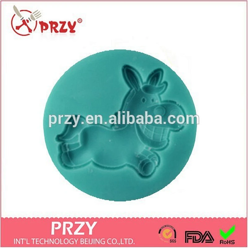 donkey silicone fondant mold , silicone chocolate molds