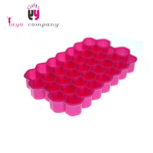 Kitchen Accessory Wholesale Custom Honeycomb Silicone Ice Cube Tray