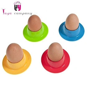 FDA Cetificatrion Food Grade Eco-friendly Silicone egg holder with many color for Kids