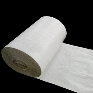 Cheap wholesale tubular pp woven bag fabric roll with laminated and printing