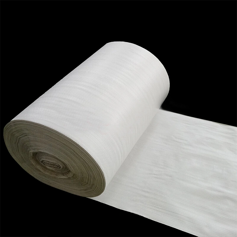 Cheap wholesale tubular pp woven bag fabric roll with laminated and printing