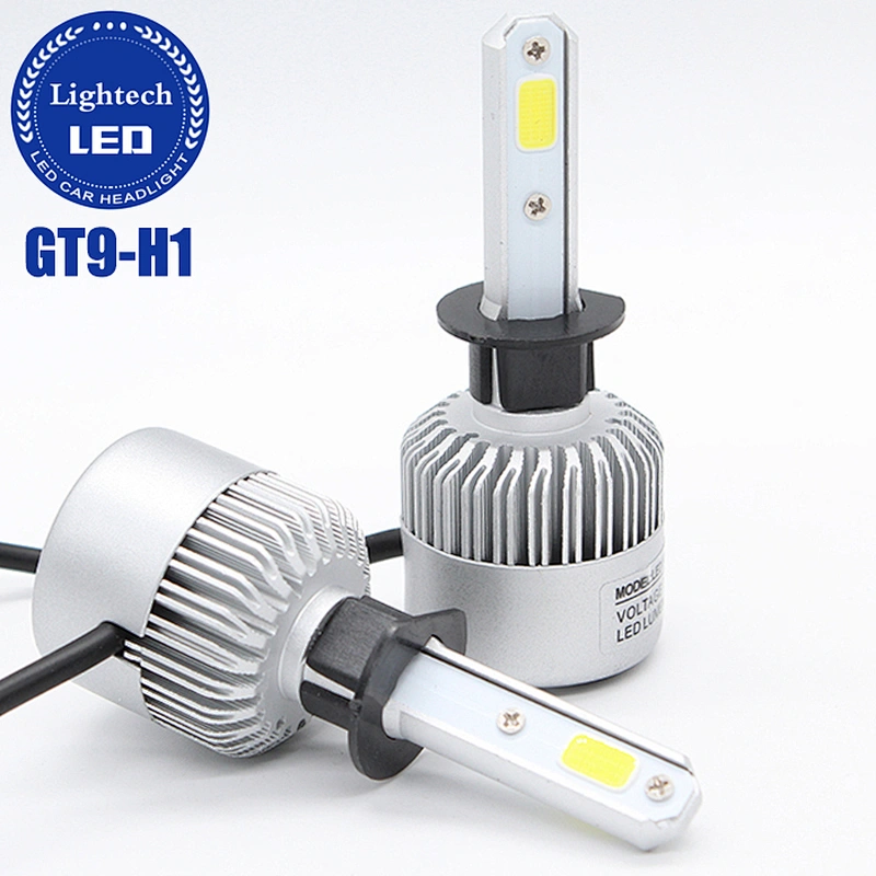 Cheap Auto Part automobile Headlight led Kit 72W 8000Lm S2 COB H1 LED Headlamp Bulb Conversion Kits