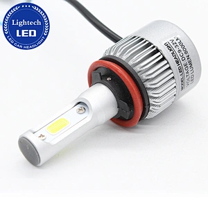 Auto Parts H11 Cob 60w S2 H7 Led Headlight Bulb For 12v 24v Cars