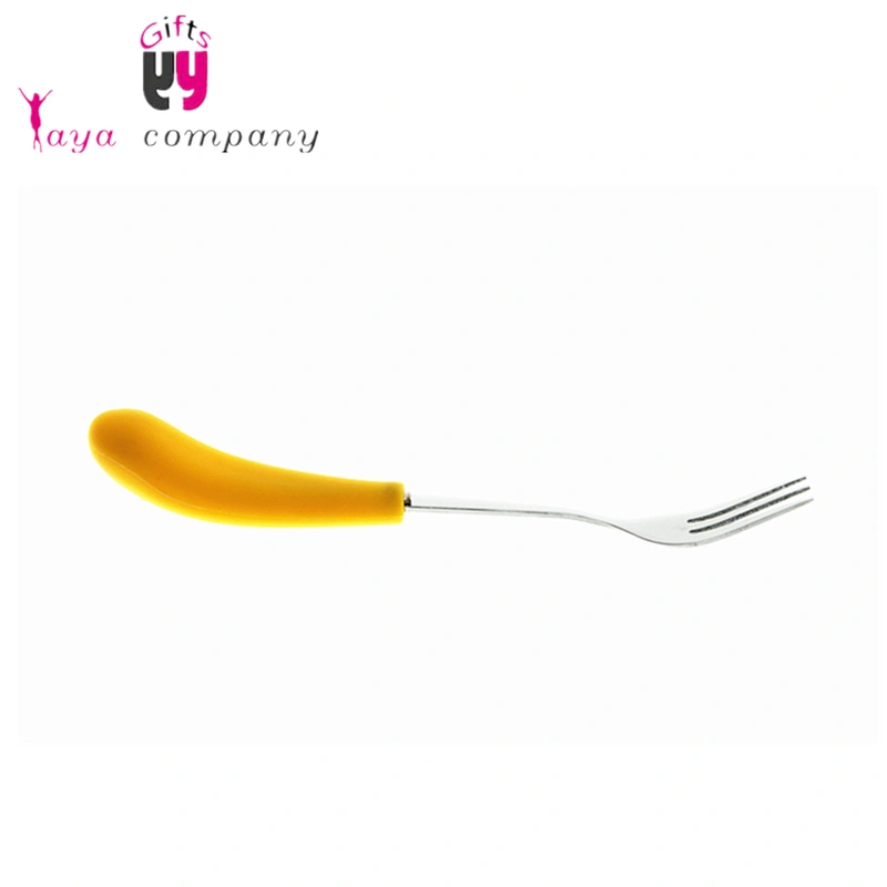 Custom Unbreakable Restaurant Cooking Mini Stainless Steel Spoon With Silicone Handle