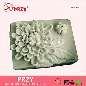 przy Hotsale DIY silicone Chrysanthemum soap mold