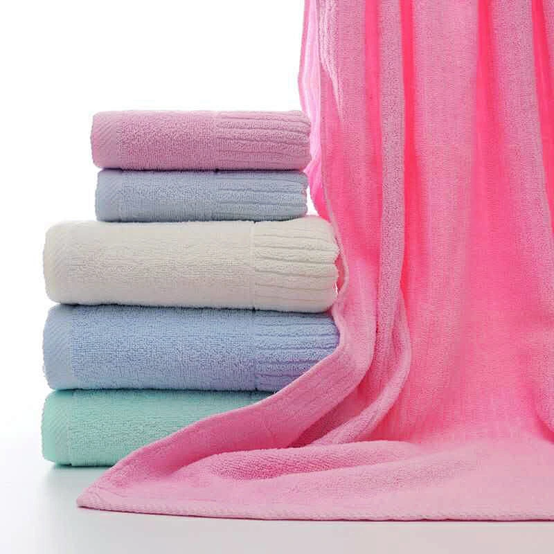 Customized Logo Quality Advertising Towel Wedding Gift Face Towel Bath Towel Set Insurance Labor Real Estate Employee Benefits
