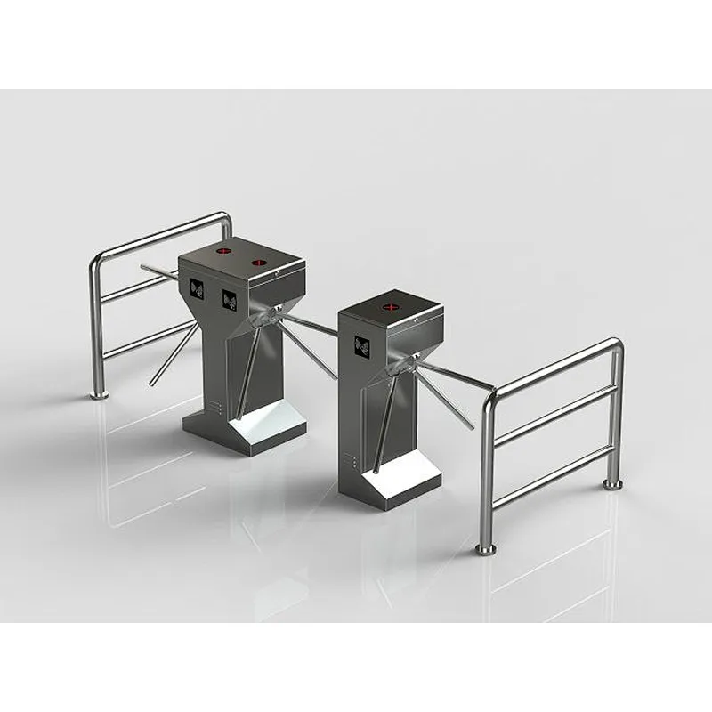 RFID Access Control System Tripod Turnstile Gate Bridge With Fingerprint Lock