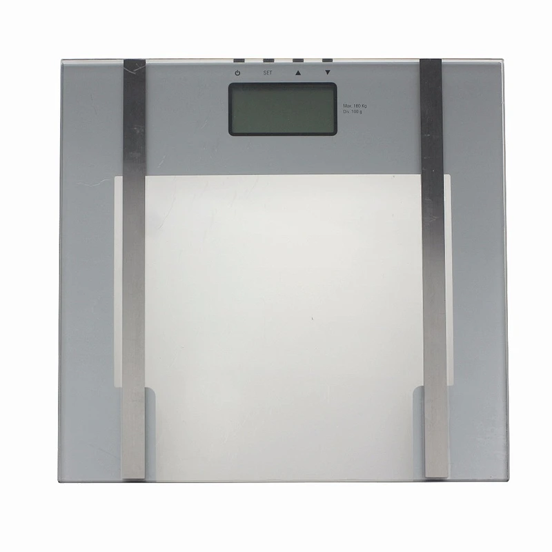 Digital Bathroom Body Fat Scale Scales Gym Weight Water Glass LCD Electronic