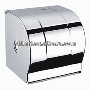 Unique Functional Decorative Paper Towel Holder Bathroom Accessories Wall Mounted Stainless Steel Multi Toilet Roll Holder
