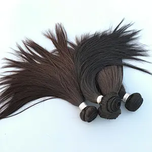 The best quality shedding free tangle free unprocessed 10A grade brazilian straight hair human hair extension