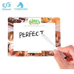 High Quality Mini Plastic Erasable Whiteboard Marker Pen with Magnet and Brush Office and School Supplier