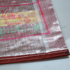 Sell well 25kg plastic laminated transparent pp woven rice packaging bag/sack