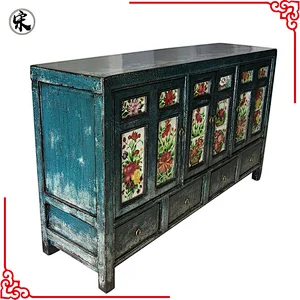 chinese antique porcelain painted oriental furniture