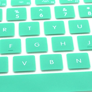 2 in 1 Clover Green Hard Case and Silicone Keyboard Cover custom plastic case For macbook pro 13 inch case