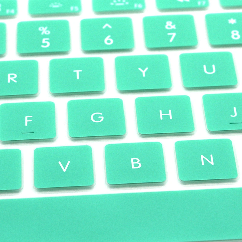 2 in 1 Clover Green Hard Case and Silicone Keyboard Cover custom plastic case For macbook pro 13 inch case