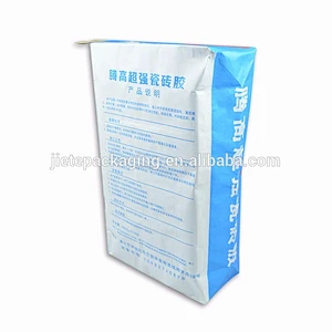 20kg kraft paper cement bag size with valve port