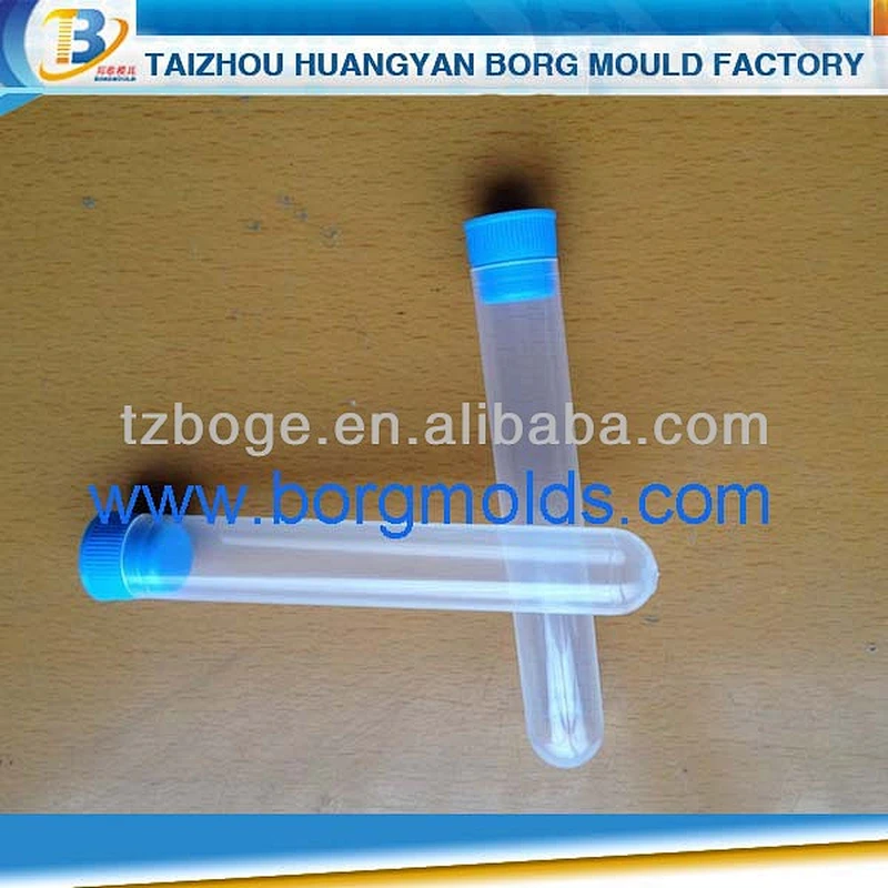 plastic Medical test tubes injection mould tools