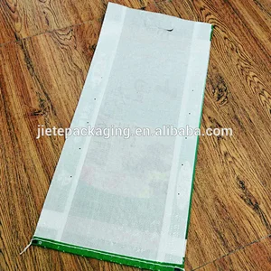 Guaranteed quality printing 9.5kg bopp laminated pp woven basmati rice packaging bag