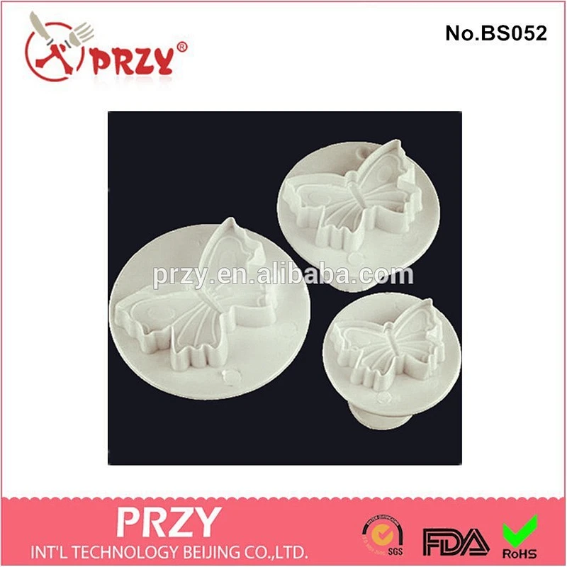Butterfly Cake Fondant Eco-Friendly Sugarcraft Plunger Decorating Cookies Cutter