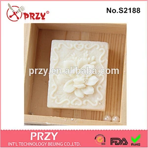 DIY handmade gardenia silicone molds for soap making