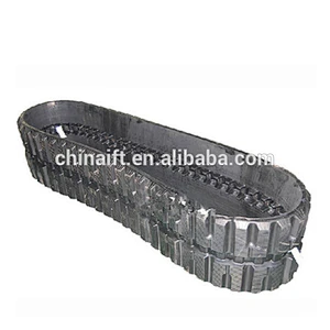 rubber tracks for excavator,small robot rubber track 500*92W 500*100 550*110 600*100 600*150 700*100 750*150 800*150
