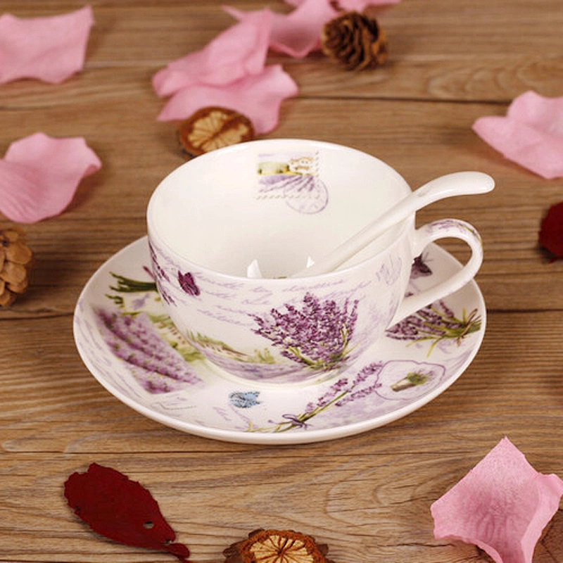 High Quality Porcelain Tea Cup Set 14 pcs Coffee Kettle Set Gift Box Packing Ceramic Tea Pot Set