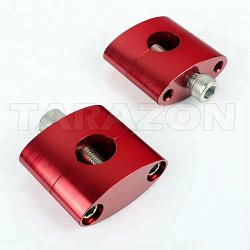 Custom aluminum motorcycle handlebar risers clamp for honda