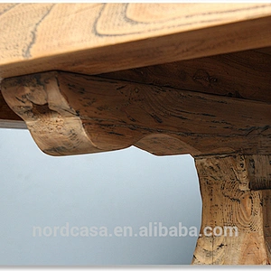 Rustic Solid Wood Dining Table