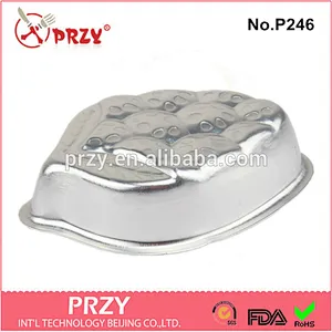 P246 PRZY High quality baking strawberry shaped cake pan
