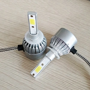 Cheap C6 12V Car kit 36W 4000Lm 880 881 H27 H1 H3 9005 9006 HB2 HB3 H11 H16 5202 COB LED fog light bulb