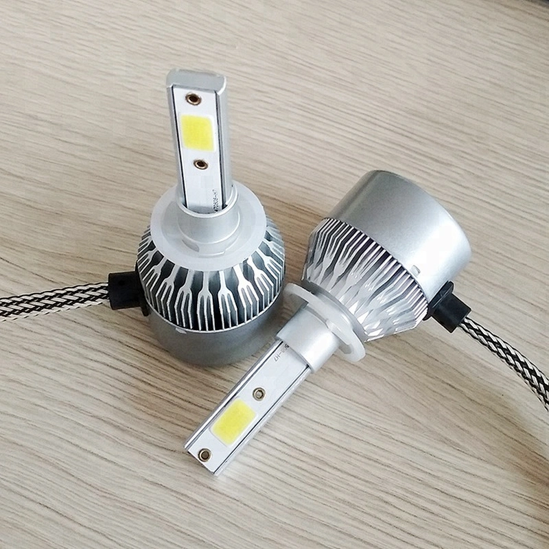 Cheap C6 12V Car kit 36W 4000Lm 880 881 H27 H1 H3 9005 9006 HB2 HB3 H11 H16 5202 COB LED fog light bulb