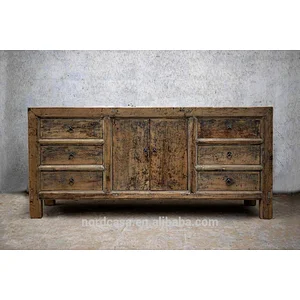 Antique sideboard with drawer buffet