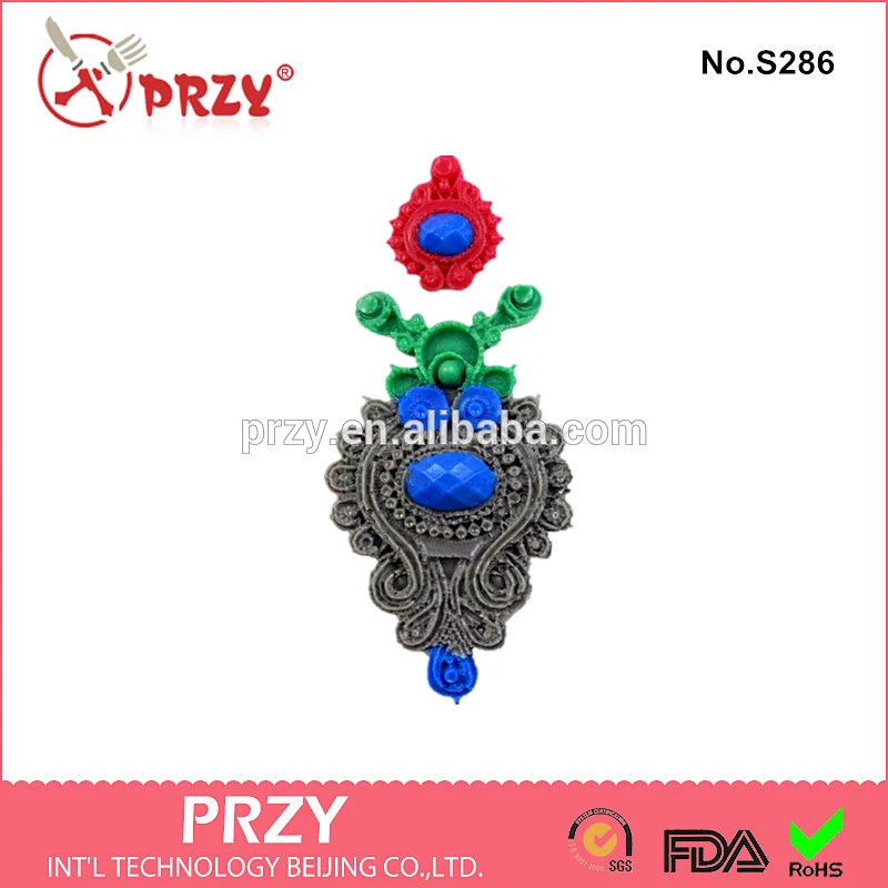 Jewelry silicone mold cake decorations , jewelry silicone cake pop molds