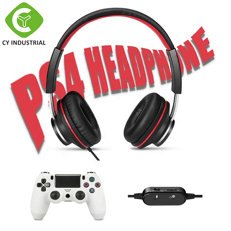 Best quality custom designed headphone manufacturers PS4 wired game headphone gaming headset with mic for PS4 PSA gaming