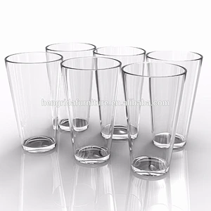Glass Cup For Water Beer And Juice