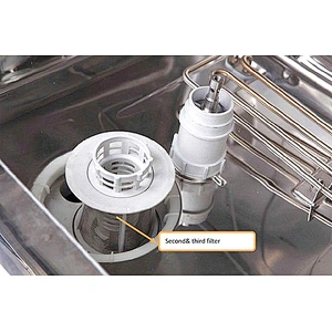 High hourly capacity industrial hood type detergent dishwasher for safe plastic plates